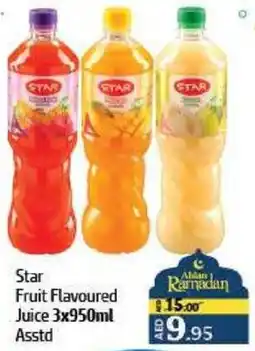 Al Hoot Star Fruit Flavoured Juice Asstd offer