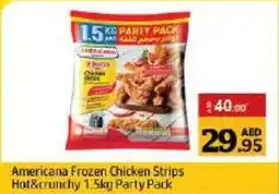 Al Hoot Americana Frozen Chicken Strips Hot & Crunchy offer