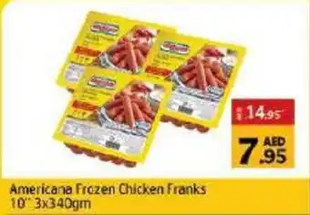 Al Hoot Americana Frozen Chicken Franks offer