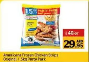 Al Hoot Americana Frozen Chicken Strips Original offer