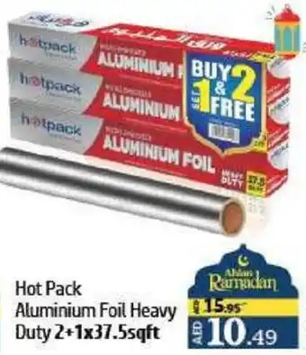 Al Hoot Hot Pack Aluminium Foil Heavy Duty offer