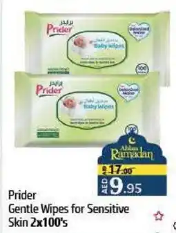 Al Hoot Prider Gentle Wipes for Sensitive Skin offer