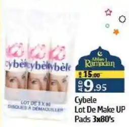 Al Hoot Cybele Lot De Make Up Pads offer