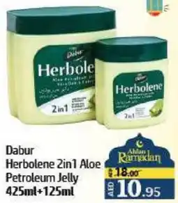 Al Hoot Dabur Herbolene 2-in-1 Aloe Petroleum Jelly offer