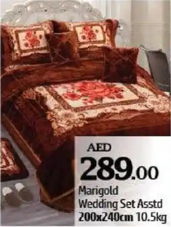 Al Hoot Marigold Wedding Set Asstd offer