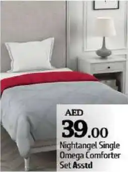 Al Hoot Nightangel Single Omega Comforter Set Asstd offer