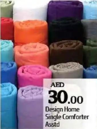 Al Hoot Design Home Single Comforter Asstd offer