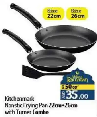 Al Hoot Kitchenmark Nonstic Frying Pan with Turner Combo offer