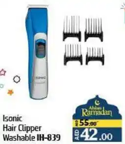 Al Hoot Isonic Hair Clipper Washable IH-839 offer