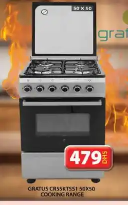 Grand Hyper Market GRATUS Gas Cooker/Cooking Range offer