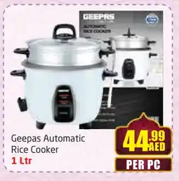 Delta Centre GEEPAS Rice Cooker offer