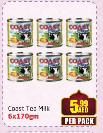 Delta Centre COAST Evaporated Milk offer