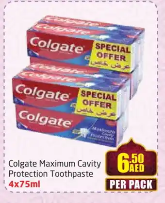 Delta Centre COLGATE Toothpaste offer