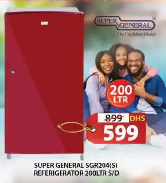 Grand Hyper Market SUPER GENERAL Refrigerator offer