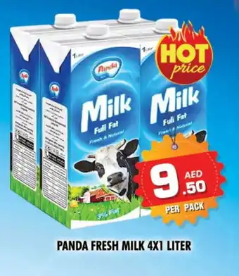 Night to Night Hypermarket PANDA Fresh Milk offer