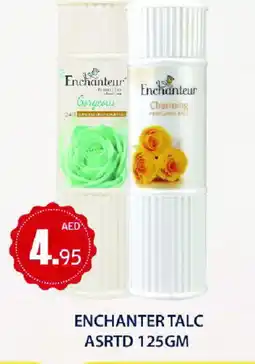 Zain Hypermarket Enchanteur Talcum Powder offer