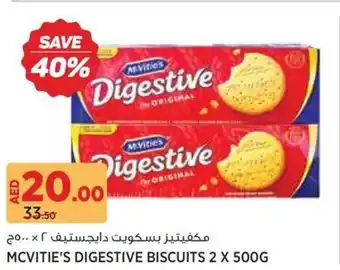 Géant Mcvitie's digestive biscuits offer