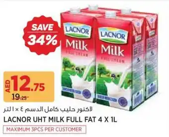 Géant Lacnor UHT Milk Full Fat offer