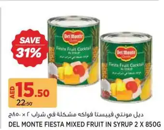 Géant Del monte fiesta mixed fruit in syrup offer