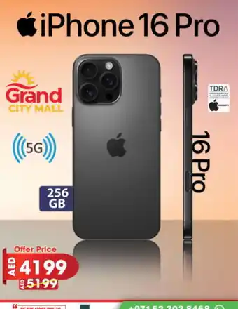 Grand Hyper Market APPLE iPhone 16 offer