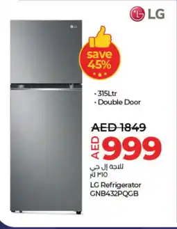 Lulu Hypermarket LG Refrigerator offer
