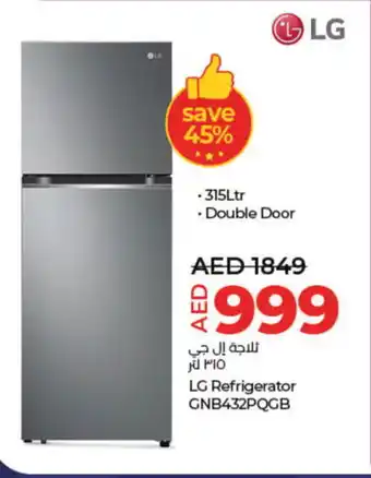 Lulu Hypermarket LG Refrigerator offer