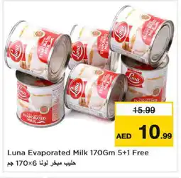 Nesto LUNA Evaporated Milk offer