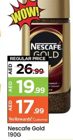 Mark & Save NESCAFE GOLD Coffee offer