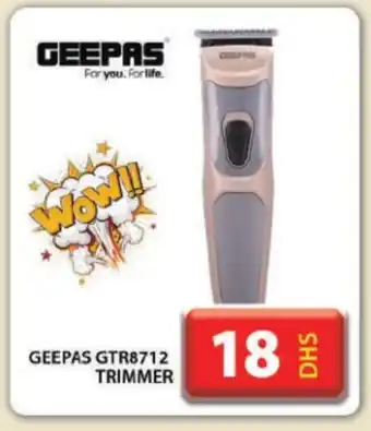 Grand Hyper Market GEEPAS Remover / Trimmer / Shaver offer