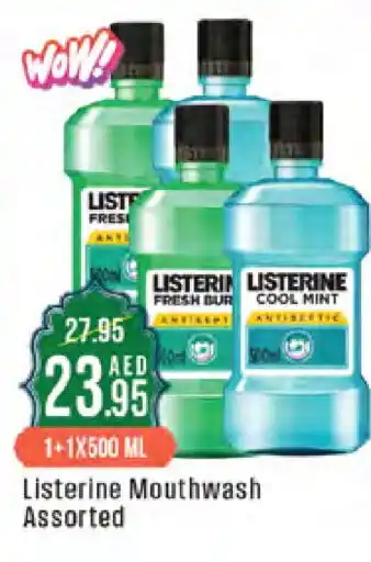 West Zone Supermarket LISTERINE Mouthwash offer