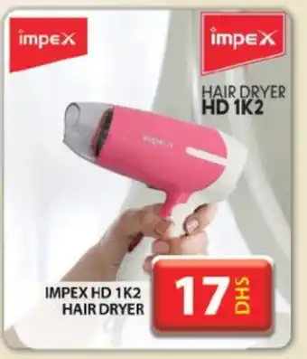 Grand Hyper Market IMPEX Hair Appliances offer