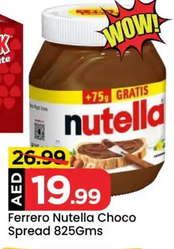 Mark & Save NUTELLA Chocolate Spread offer