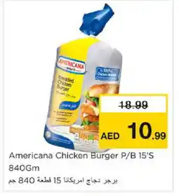 Nesto AMERICANA Chicken Burger offer