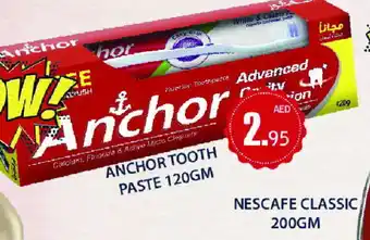 Zain Hypermarket ANCHOR Toothpaste offer