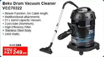 Géant Beko Drum Vacuum Cleaner VCC70322 offer