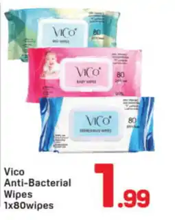 Day To Day Vico anti bacterial wipes offer