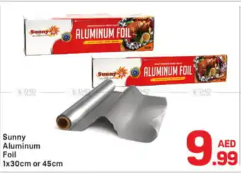 Day To Day Sunny aluminum foil offer