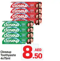 Day To Day Closeup toothpaste offer