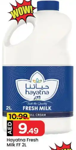 Mark & Save HAYATNA Fresh Milk offer