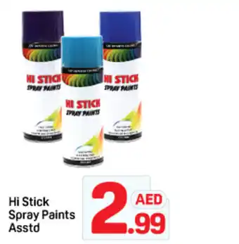 Day To Day Hi stick spray paints offer