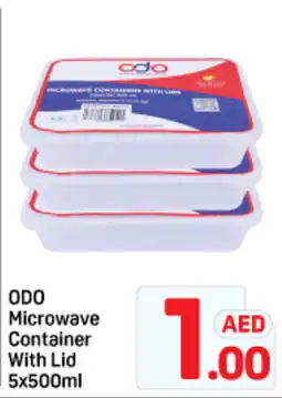 Day To Day Odo microwave container with lid offer