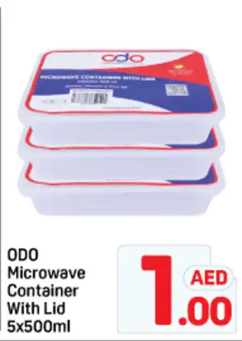 Day To Day Odo microwave container with lid offer