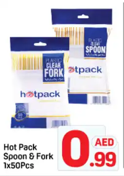 Day To Day Hot pack spoon & fork offer