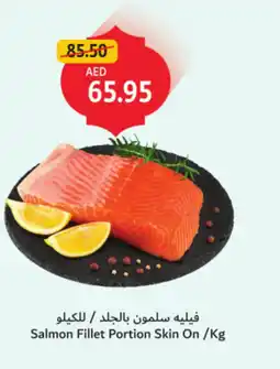 Union Coop Salmon fillet portion skin on offer