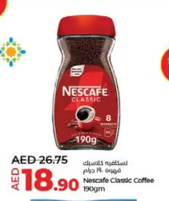 Lulu Hypermarket NESCAFE Coffee offer