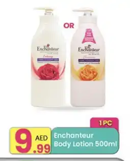 Everyday Center Enchanteur Body Lotion & Cream offer