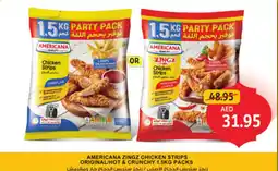 Union Coop Americana zingz chicken strips original/hot & crunchy offer