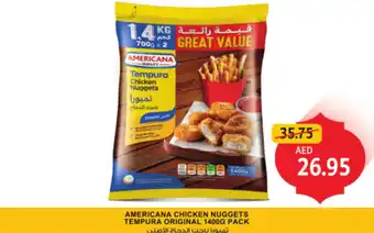 Union Coop Americana chicken nuggets tempura original offer