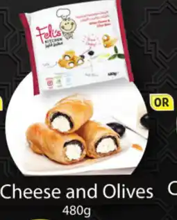 Union Coop Felis Cheese and olives offer