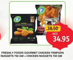 Union Coop Freshly foods gourmet chicken tempura nuggets + chicken nuggets offer